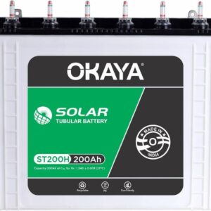 Okaya battery-OKAYA ST200H 12V-okaya solar batteries-solar tubular battery
